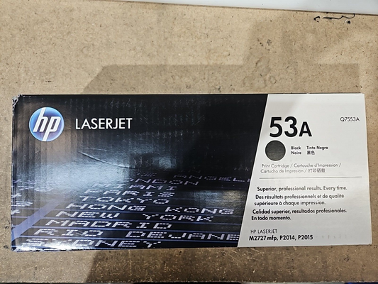 Brand New HP Laserjet Q7553A Black Original Toner HP LaserJet M2727 MFP Au Stock