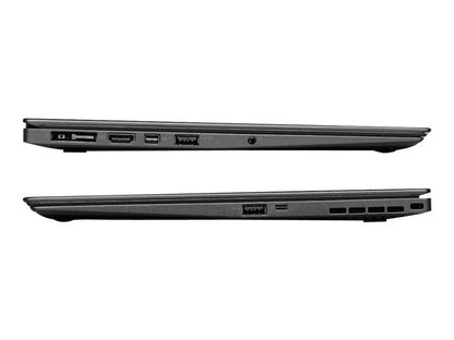 Levono X1 Carbon 2nd Gen Laptop 14" i5-4300U@1.90GHz 8GBRAM 180GBSSD Mini-DP A-