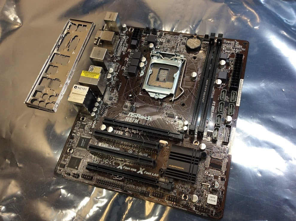 Asrock H87M Motherboard microATX LGA 1150 HDMI VGA DVI Intel H87 [AU Seller]