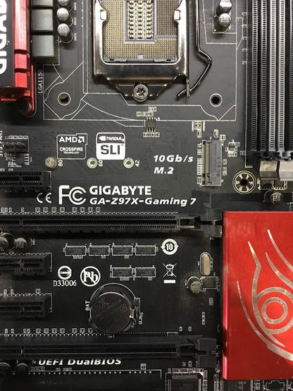 [AU] GIGABYTE GA-Z97X-Gaming 7 Motherboard ATX LGA 1150 VGA DVI HDMI Intel Z97