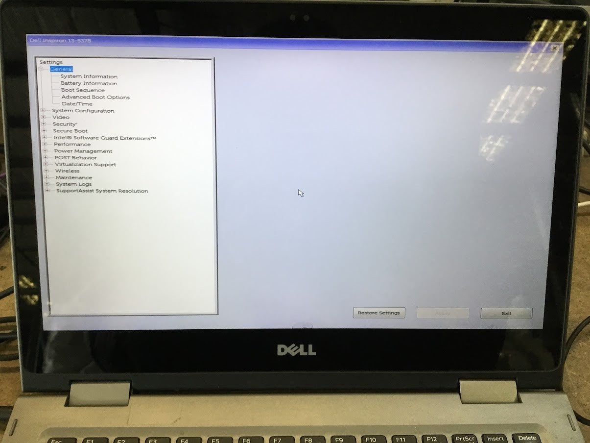DELL Inspiron 13-5378 2-in-1 Laptop 13.3" i5-7200U 4GBRAM 128GB HDMI Touch A-