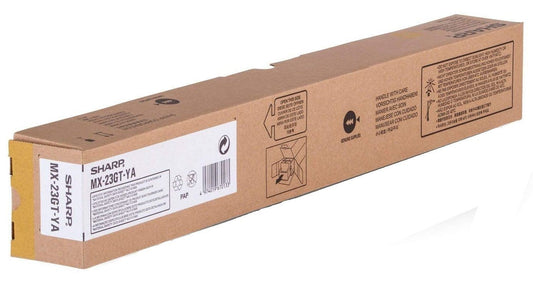Brand New Sharp MX-23GTYA Toner Cartridge - Yellow For MX-2310/MX-2314/MX-2614