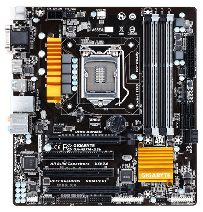 [AU] GIGABYTE GA-H97M-D3H Motherboard microATX LGA 1150 DVI VGA HDMI Intel H97