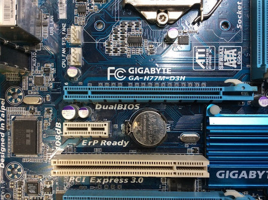 GIGABYTE GA-H77M-D3H Motherboard DDR3 mATX LGA 1155 HDMI VGA DVI Intel H77 [AU]
