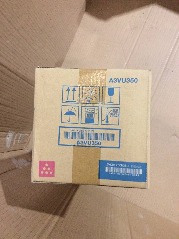 New Konica Minolta A3VU350 TN711M Magenta Toner Cartridge For Bizhub C654 C754