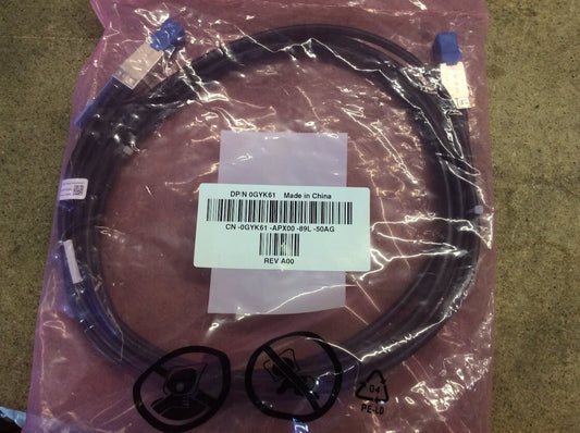 Brand New DELL FS Genuine DELL 0GYK61 Mini-SAS HD External Cable 2M Black