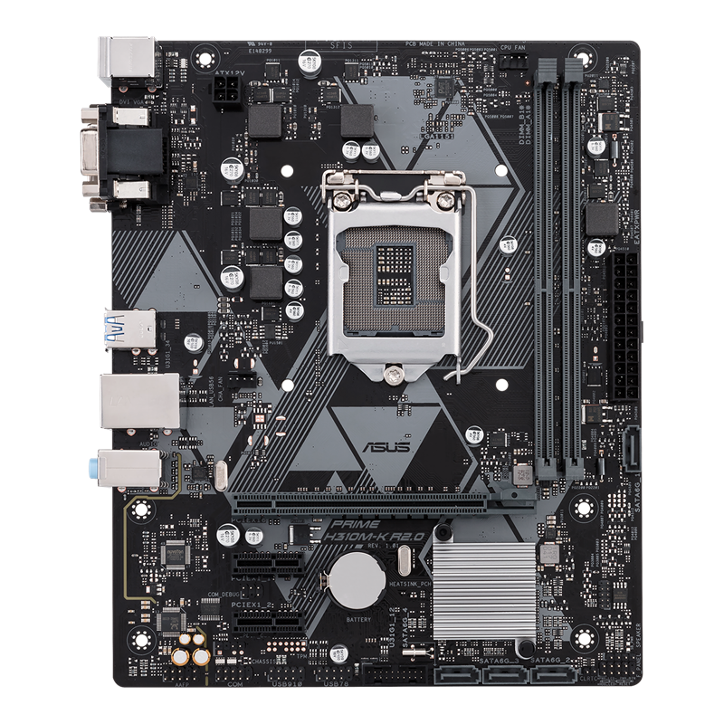ASUS Prime H310M-K R2.0 Motherboard microATX LGA 1151 DVI VGA Intel H310 [AU]