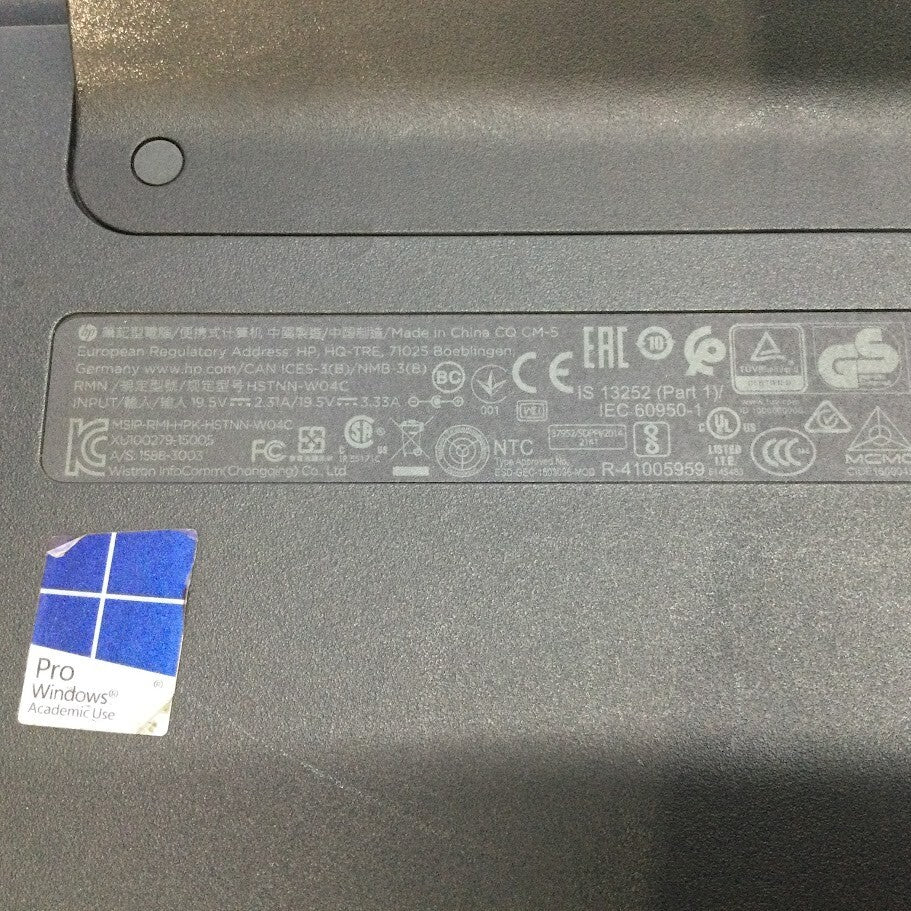 HP ProBook 11 G2 Laptop 11.6" i3-6100U 4GBRAM 128GB HDMI VGA USB3.0 Black A-