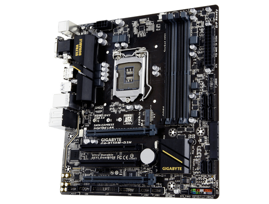 GIGABYTE GA-B150M-D3H Motherboard microATX LGA 1151 HDMI DVI VGA Intel B150 [AU]
