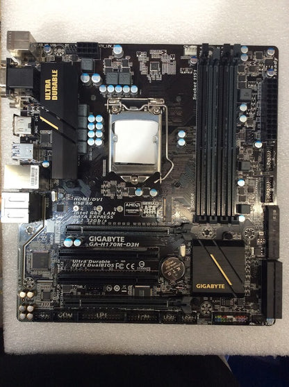 GIGABYTE GA-B170M-D3H Motherboard microATX DDR4 LGA 1151 HDMI VGA DVI Intel B170