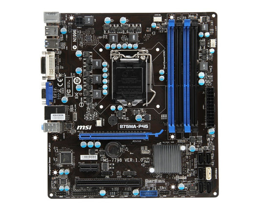 [AU Seller] MSI B75MA-P45 Motherboard DDR3 microATX LGA 1155 VGA DVI Intel B75