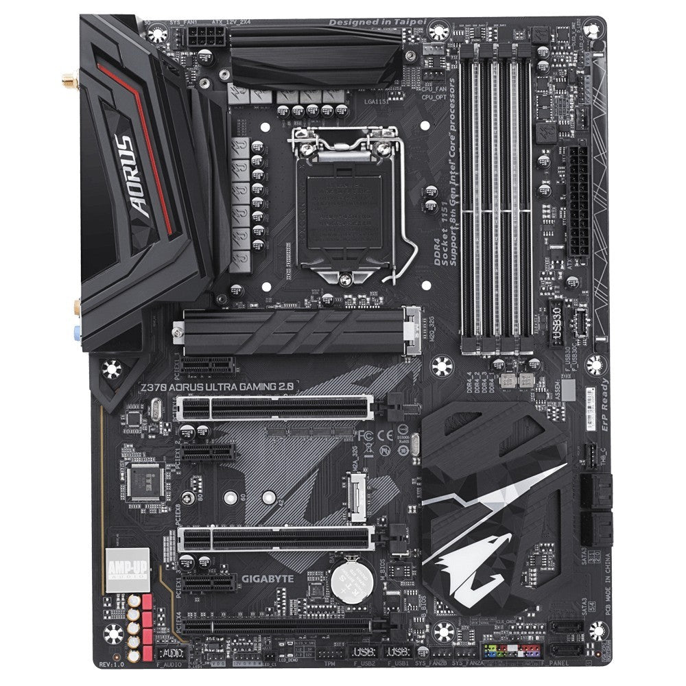 GIGABYTE Z370 AORUS Ultra Gaming 2.0 Motherboard ATX LGA 1151 USB-C Intel Z370