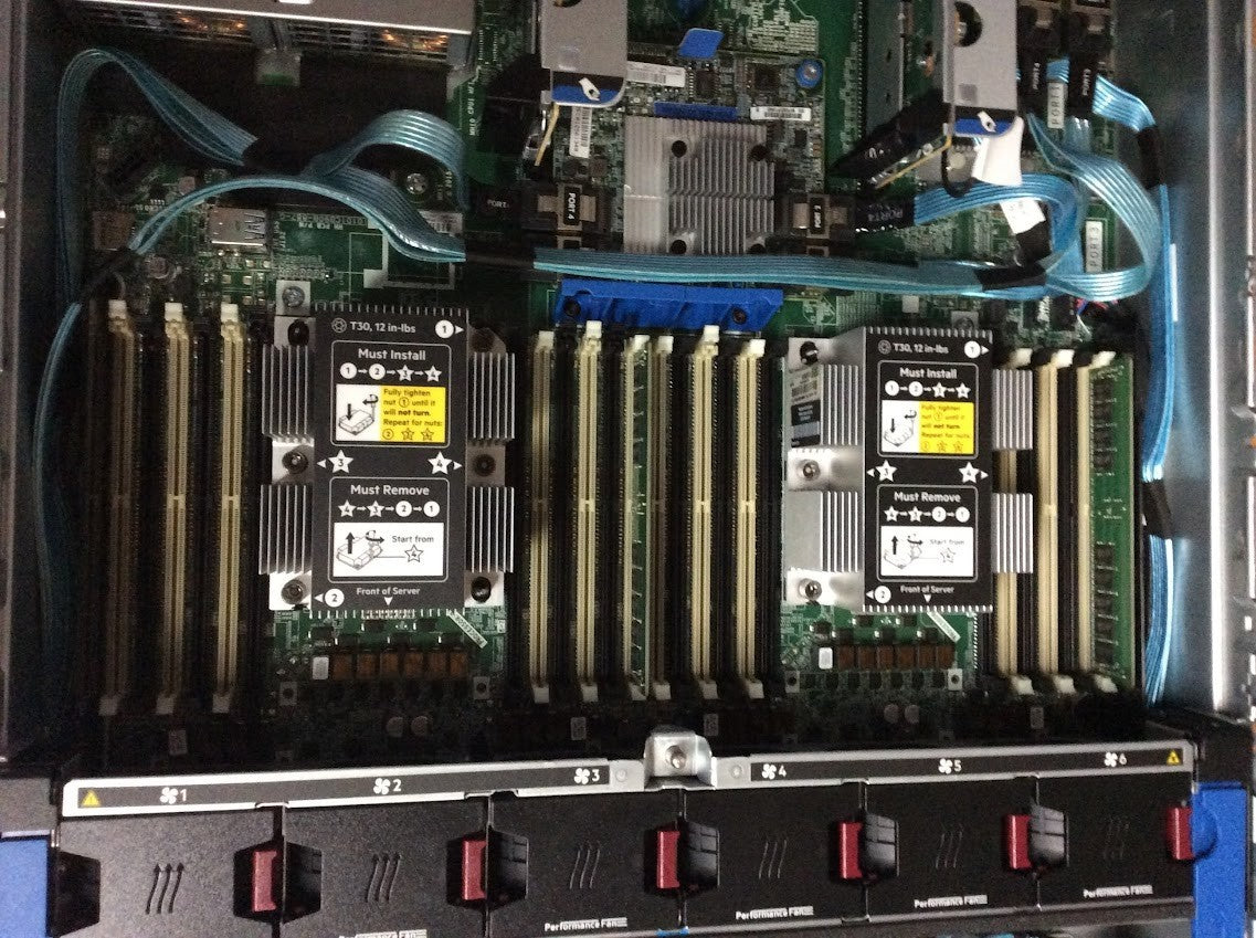HP Proliant DL380 Gen10 Rack Server 2 x Gold 5120@2.2GHz 32GBRAM 4x450GBHDD A-