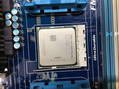 GIGABYTE GA-F2A75-D3H Motherboard ATX DDR3 AMD A75 Socket FM2 with AMD A10-5800