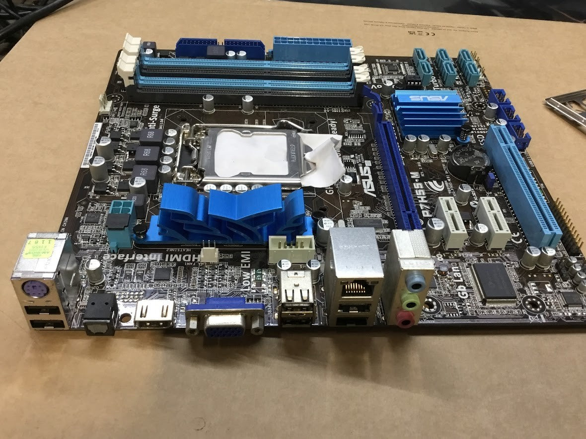 ASUS P7H55-M Motherboard micro ATX LGA 1156 VGA HDMI USB3.0 Intel H55 Au Seller