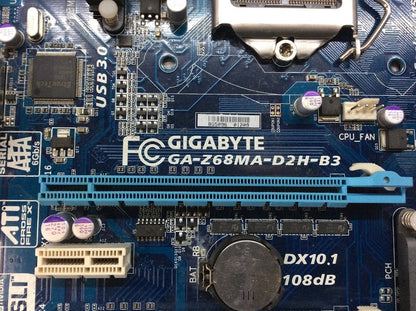 Gigabyte GA-Z68MA-D2H-B3 Motherboard mATX LGA 1155 DVI VGA HDMI Intel Z68 [AU]