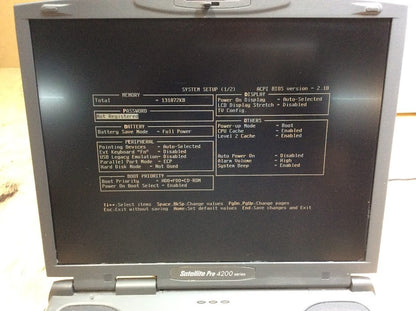 [AU] Toshiba Satellite Pro 4200 Series PS427A-0N152 128MB - Collectibles A-