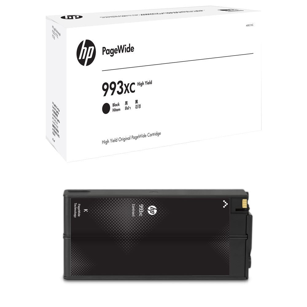 HP 993XC High Yield Original PageWide Cartridge MOK31XC Black For E77650/E77660