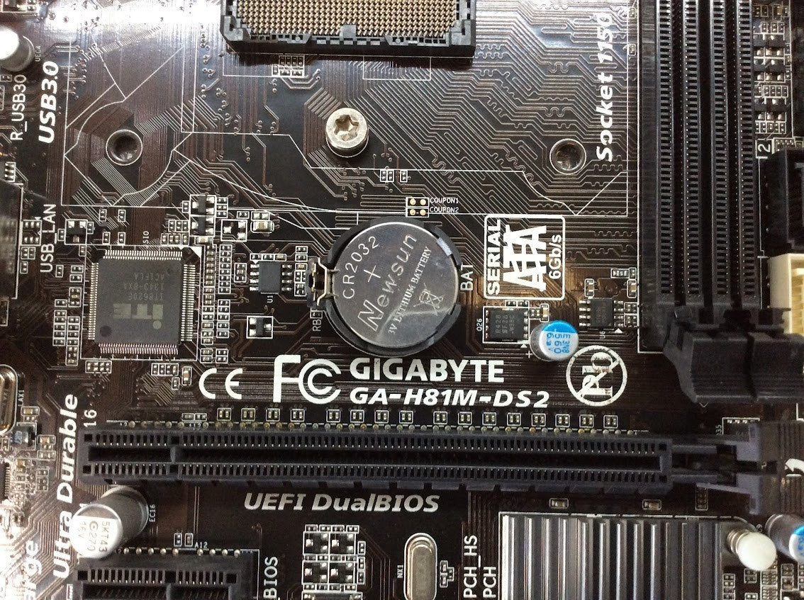 GIGABYTE GA-H81M-DS2 Motherboard microATX DDR3 LGA 1150 VGA Intel H81 [AU Stock]