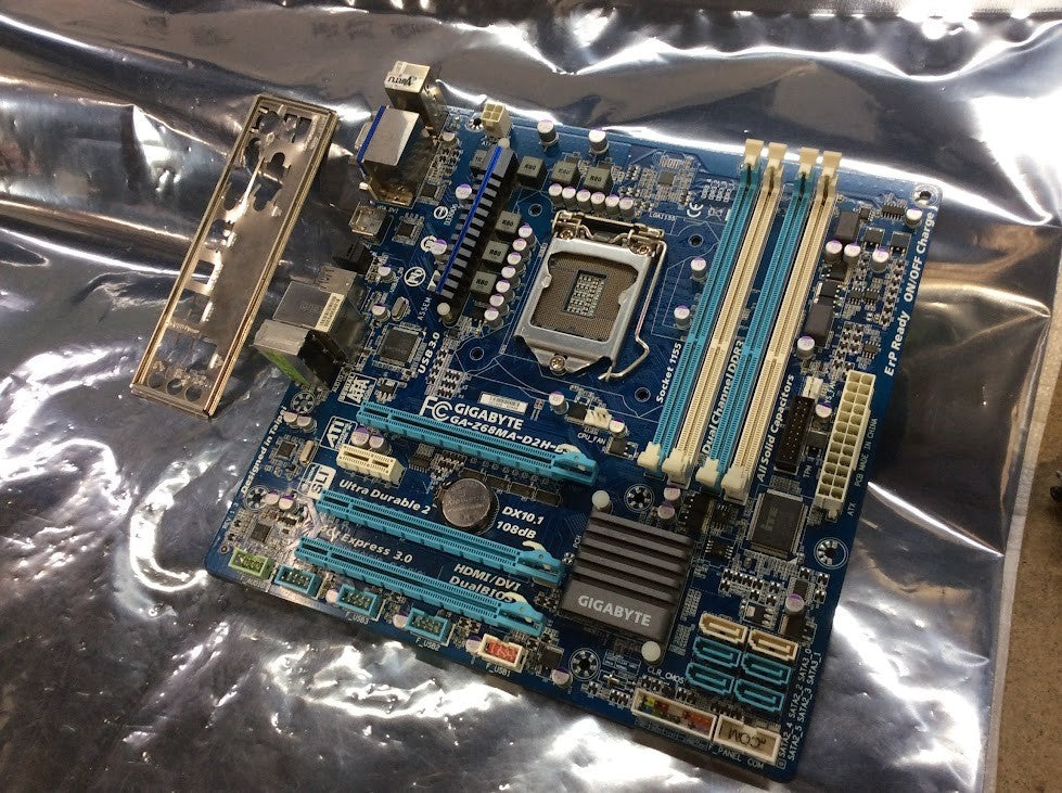 Gigabyte GA-Z68MA-D2H-B3 Motherboard mATX LGA 1155 DVI VGA HDMI Intel Z68[AU]