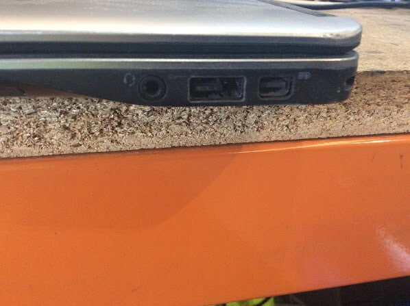 DELL Latitude E7240 Laptop 12.5" i5-4310U 4GBRAM 128GBSSD HDMI Mini-DP Silver B