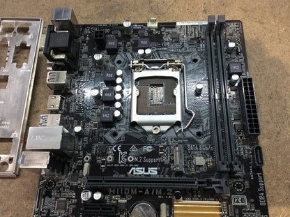 [AU]ASUS H110M-A/M.2 Motherboard microATX DDR4 LGA 1151 VGA DVI HDMI Intel H110