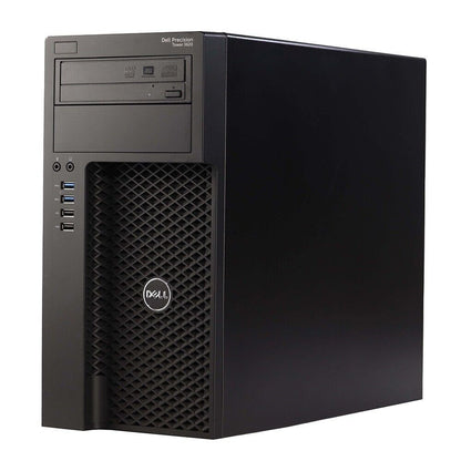 DELL Precision 3620 Tower i7-6700+Nvidia M200 GPU 16GB PC4 256GB+500GB DP Win11