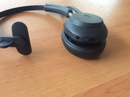 [AU] Jabra Evolve2 65 Wireless On-Ear Bluetooth Headphones+Single ear+Sensorless