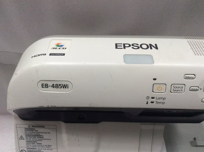 Epson EB-485Wi Ultra Short Throw Projector - Lamp Hours 2781h [AU Seller]