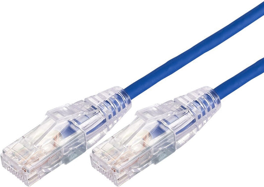 Brand New COMSOL UTP-1.5-C6A-UT-BLU 1.5m RJ45 Cat 6A Optical Network Cable Blue