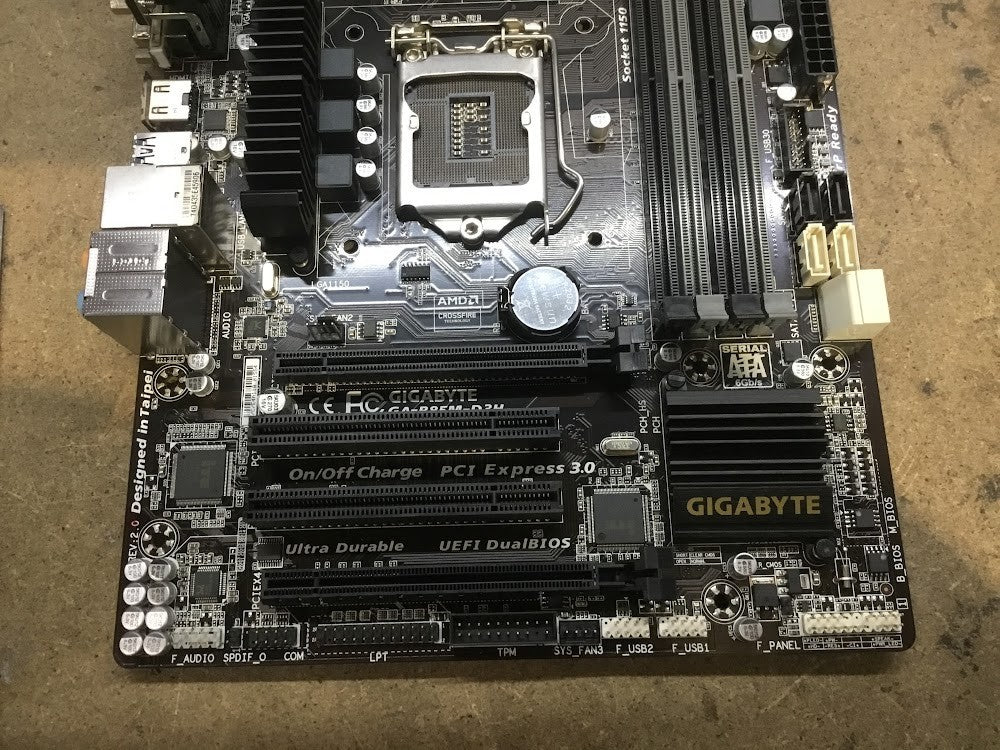 [AU]GIGABYTE GA-B85M-D3H Motherboard microATX LGA 1150 DVI VGA HDMI Intel B85