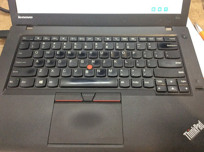 Lenovo ThinkPad T450 Laptop 14'' i5-5300U@2.30GHz 8GBRAM 500GB Mini-DP VGA A-