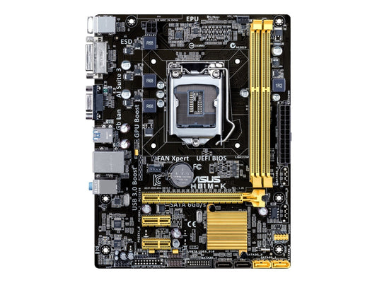 ASUS H81M-K Motherboard mATX DDR3 LGA 1150 VGA DVI USB3.0 Intel H81 Au Seller