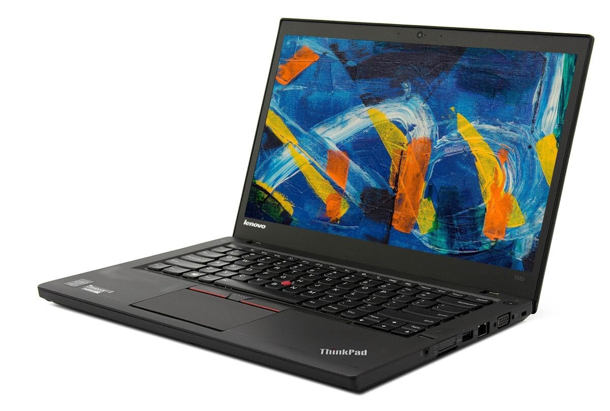 Lenovo ThinkPad T450s Laptop 14'' i5-5300U@2.3GHz 8GBRAM 256GBSSD Mini-DP VGA A-