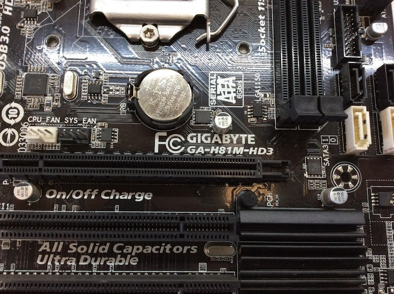[AU]GIGABYTE GA-H81M-HD3 Motherboard microATX LGA 1150 DP DVI VGA HDMI Intel H81