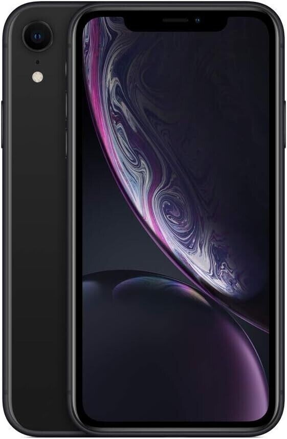 Apple A2105 iPhone XR Phone 6.1'' 64GB WiFi Bluetooth Touch Black Au Seller A-