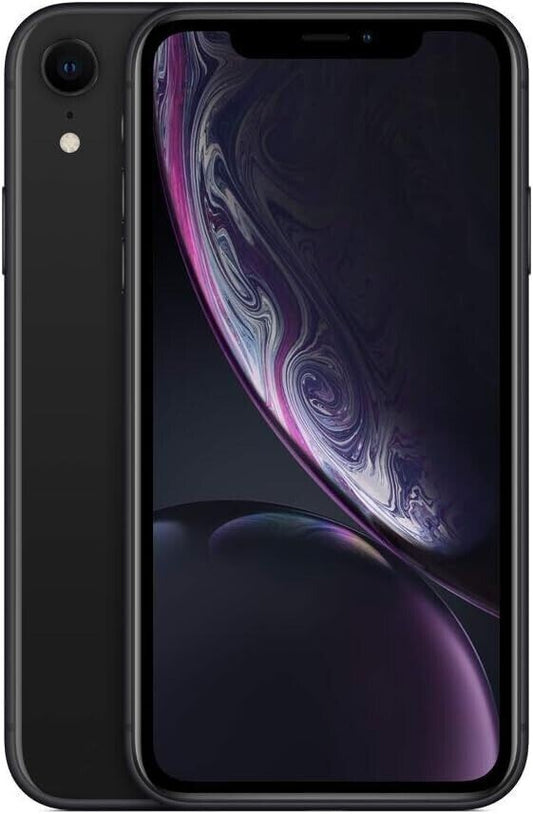Apple A2105 iPhone XR Phone 6.1'' 64GB WiFi Bluetooth Touch Black Au Seller A-