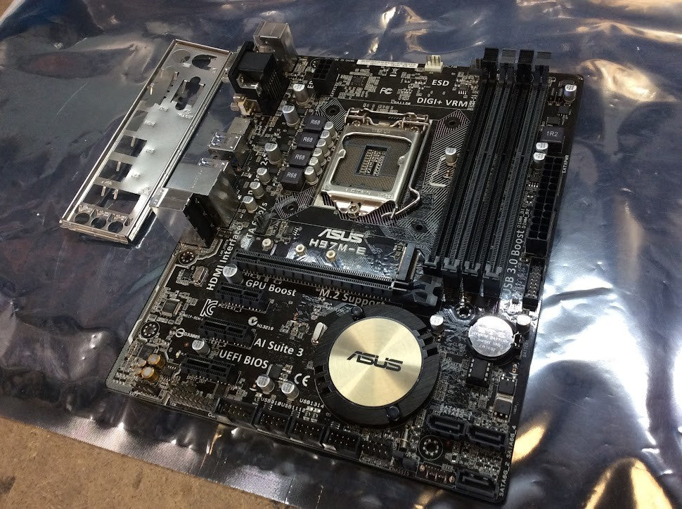 ASUS H97M-E Motherboard microATX DDR3 LGA 1150 HDMI VGA DVI Intel H97 [AU]