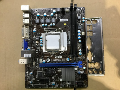 MSI H61M-P31 (G3) Motherboard micro ATX LGA 1155 DDR3 VGA DVI Intel H61 Tested