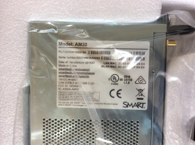 New SMART Technologies AM30 IQ Appliance for Smartboard Interactive Display