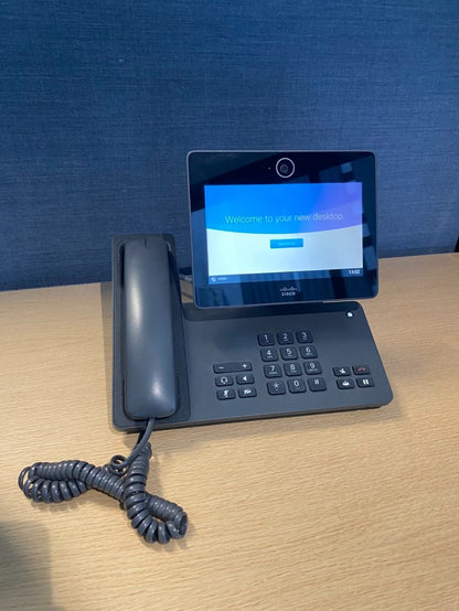 [AU] Cisco DX650 IP Phone CP-DX650-K9 Desktop Phone w/Stand & Handset Reseted