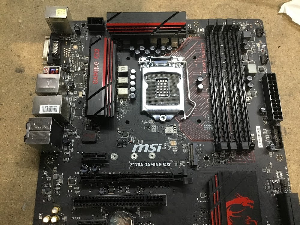 [AU Seller]MSI Z170A GAMING M3 Motherboard DDR4 ATX LGA 1151 DVI HDMI Intel Z170
