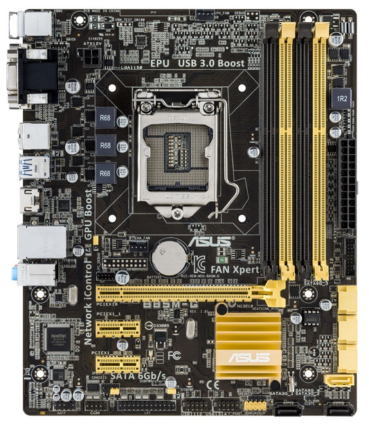 ASUS B85M-G Motherboard DDR3 microATX LGA 1150 VGA HDMI DVI Intel B85 [AU Stock]