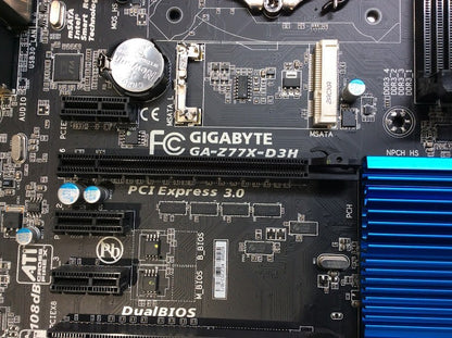 GIGABYTE GA-Z77X-D3H Motherboard ATX DDR3 LGA 1155 HDMI DVI VGA Intel Z77 [AU]