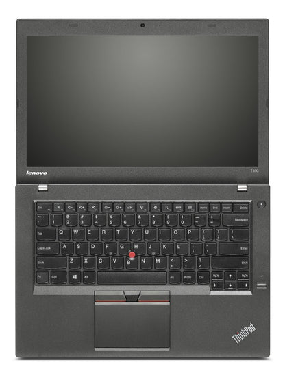 Lenovo ThinkPad T450 Laptop 14'' i5-4300U@1.90GHz 8GBRAM 256GBSSD Mini-DP VGA A-