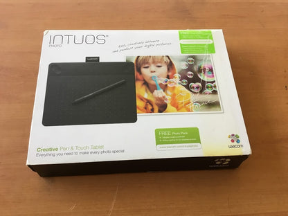 [AU] Wacom CTH-490/K2 Intuos Photo Creative Pen & Touch Tablet + Data Cable A-