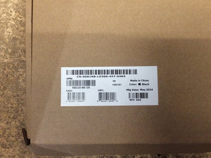 Dell KB216t1 Wired Multimedia Keyboard Open box English Black Au Seller