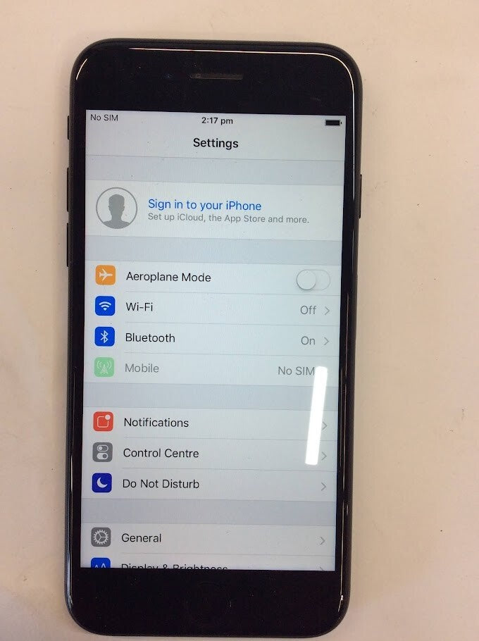Apple A1778 iPhone 7 Phone 4.7" 32 GB WiFi Bluetooth Touch Black Au Seller A-