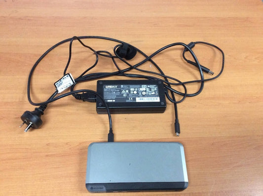 Alogic DUPRMX3 USB-C Triple 4K Docking Station 100W+DP*3+Charger+Type-C Cable