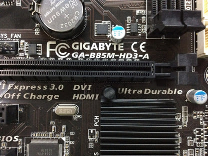 GIGABYTE GA-B85M-HD3-A Motherboard microATX DDR3 LGA 1150 VGA HDMI DVI Intel B85